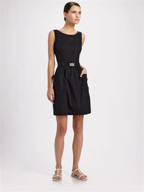 black prada dress|prada black dresses women.